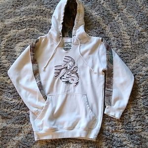 White Buck Hoodie
